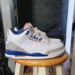 Jordan 3 True Blue Great Cond Sz 9.5 $225