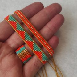 Handmade Bracelet +Ring (Set)