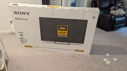 [For Parts][With Box] Sony XBR65X850E 65-Inch 4K Ultra HD Smart LED TV