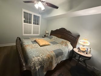 Antiques Bedroom Set With king Size Bed (Genuine!)