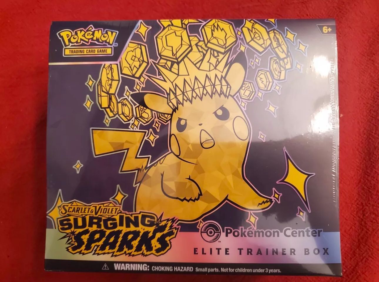 Surging Sparks pokemon Center Etb