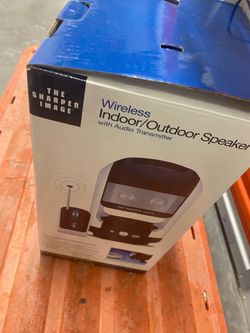 The Sharper Image Wireless Indoor/Outdoor Speaker