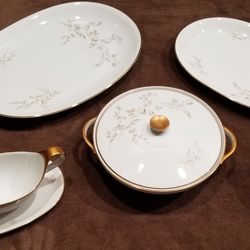 Vintage Mid-Century Royal Selb China Serving Pieces