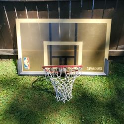 Spalding NBA Backboard And Hoop Like New
