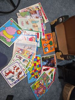 Vintage kids puzzles