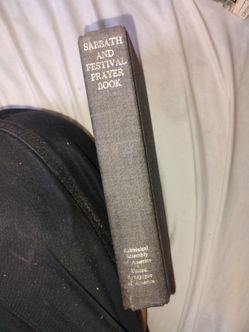 Sabbath and festival prayer book