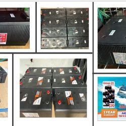 Baterías 4D Nuevas Marinas Con Garantía De 1 Año