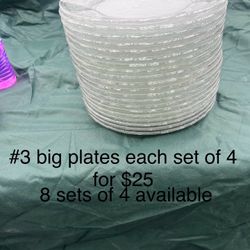 Princess House Plates