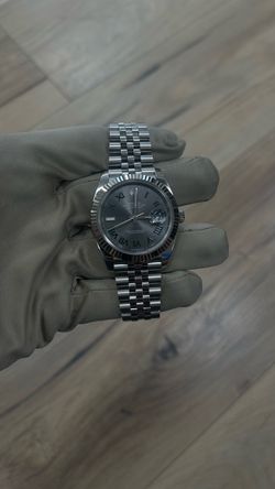 Rolex Datejust 41 Slate Green Roman Dial