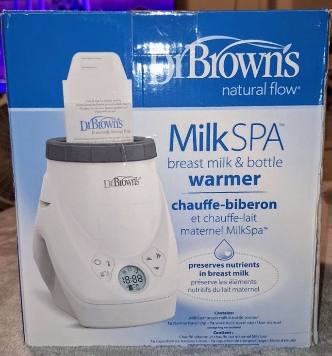 Dr Brown's natural flow Milk SPA breast milk & bottle warmer