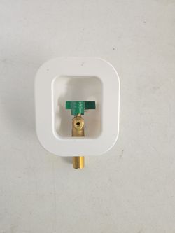 Ice maker box inlet ½ to ¼ outlet