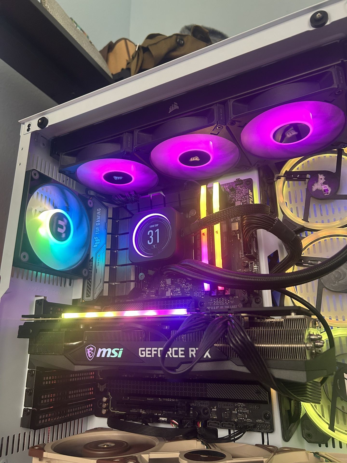 MSI GeForce RTX 3070 GAMING Z Trio LHR 8GB GDDR6 GPU