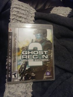 PS3 Ghost Recon advanced warfighter 2 game