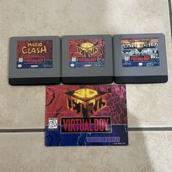 Nintendo Virtual Boy Games 