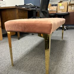 Velvet Bench 