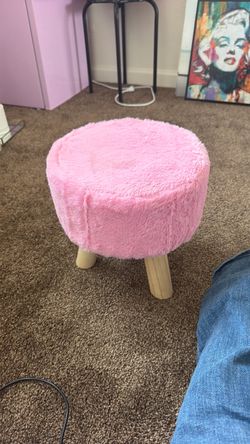 Pink stool