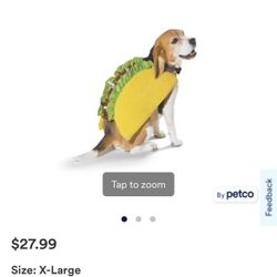 Taco Dog Halloween Costume 