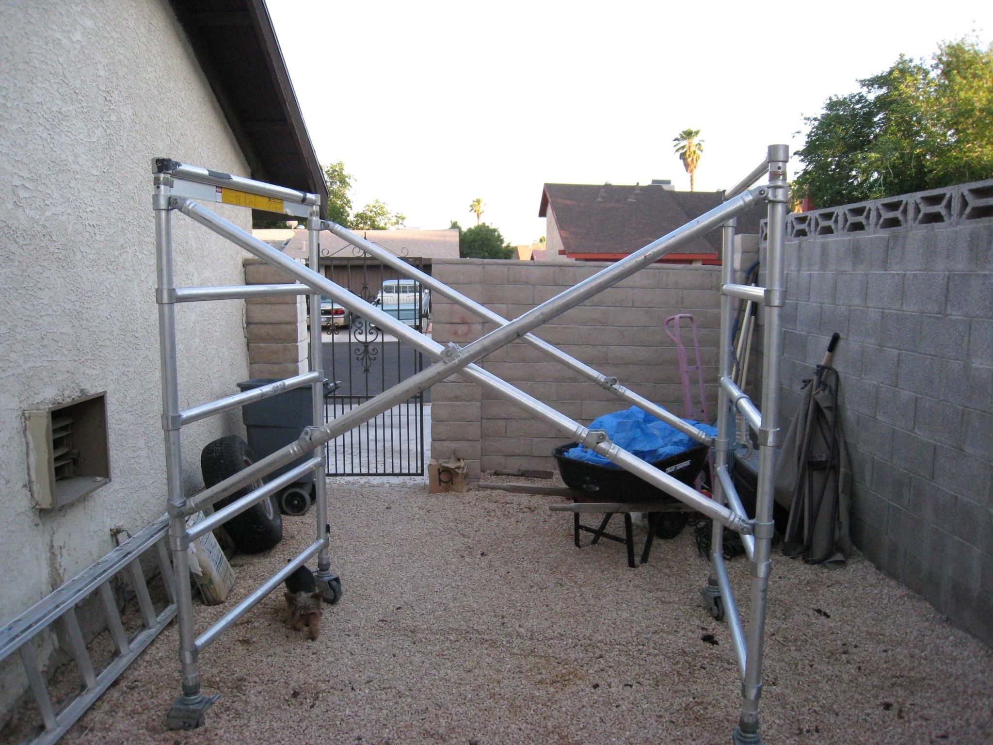 Aluminum Scaffolding With Wheels