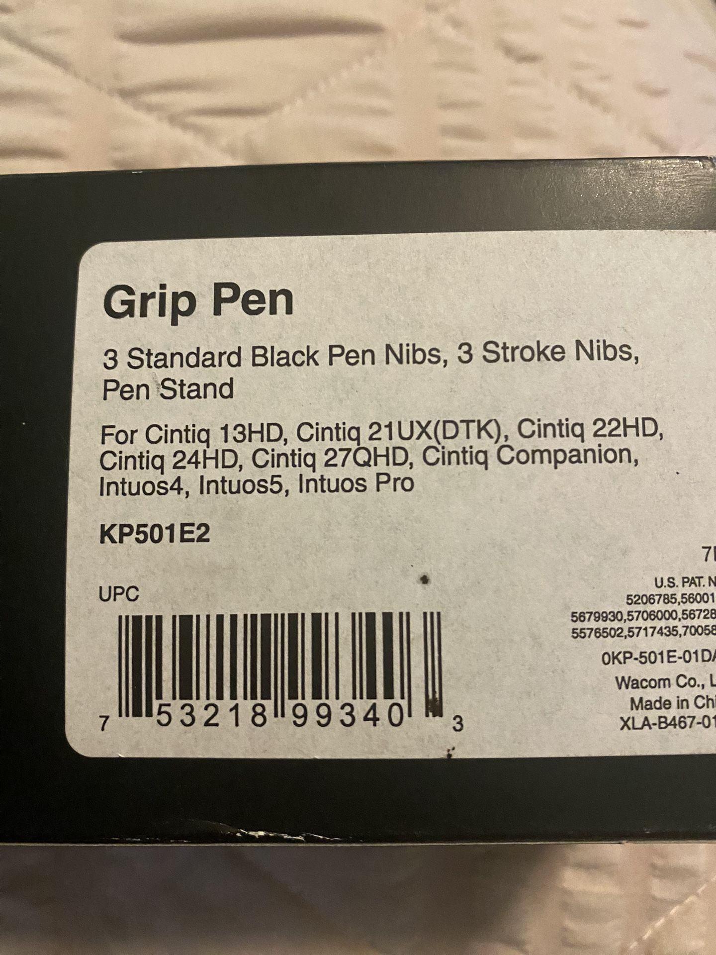 Wacom KP501E2 Grip Pen