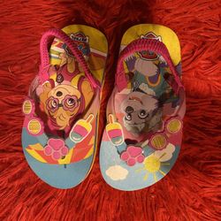 Girls flip flops Paw Patrol 