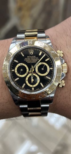 Vintage Daytona Zenith 18k/SS Buy Sale Trade Box Papers Gold Watches Diamonds 10k 14k 18k 22k 24k