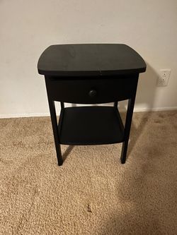 Used Winsome Wood Claire Black Nightstand