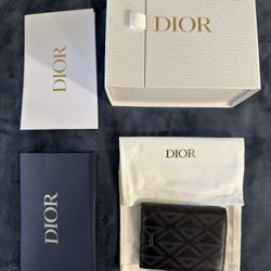 Dior Zipper Wallet For Men