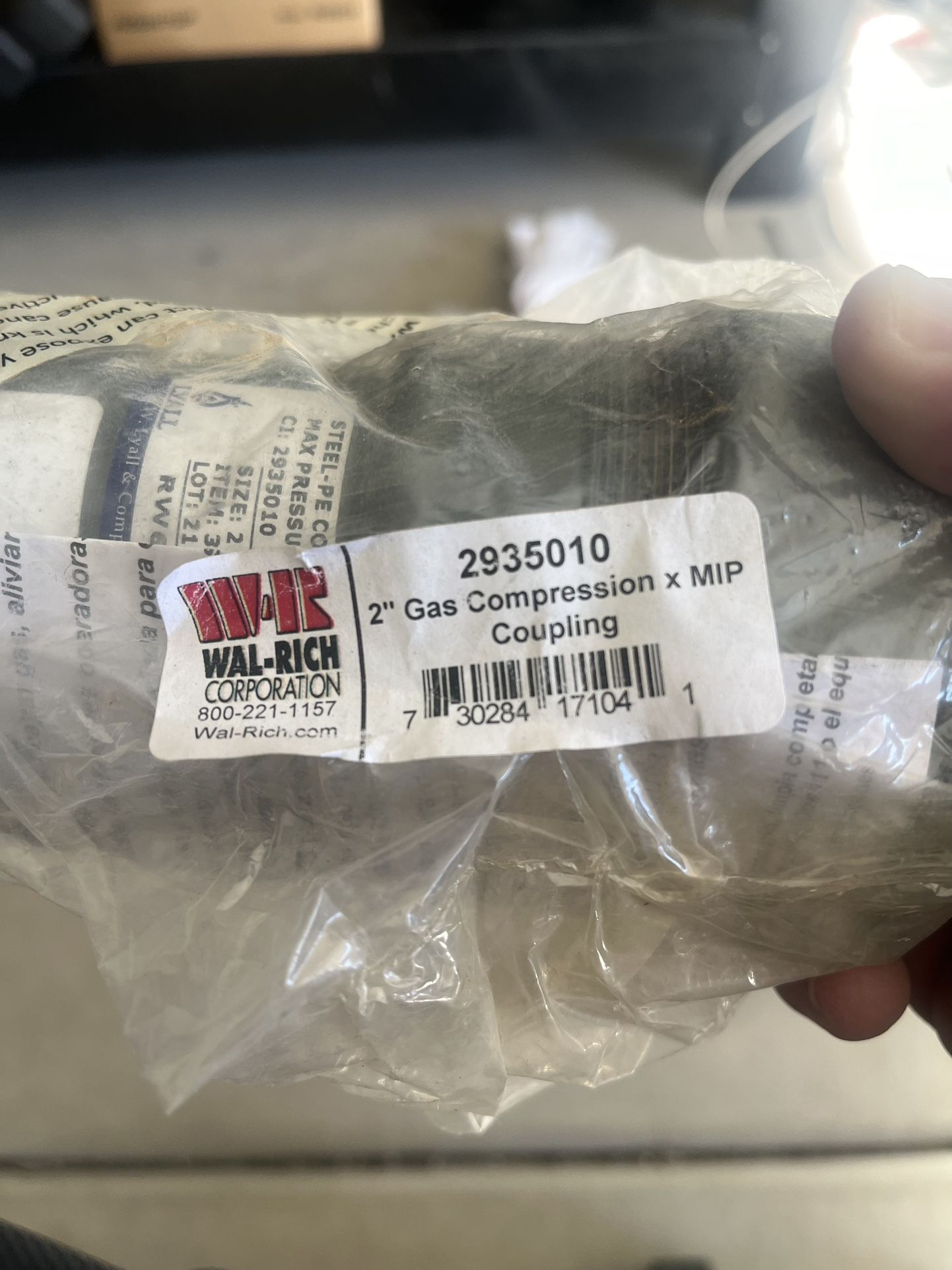 Set Of 4 2” Gas Compression Adapter Building materials & Supplies