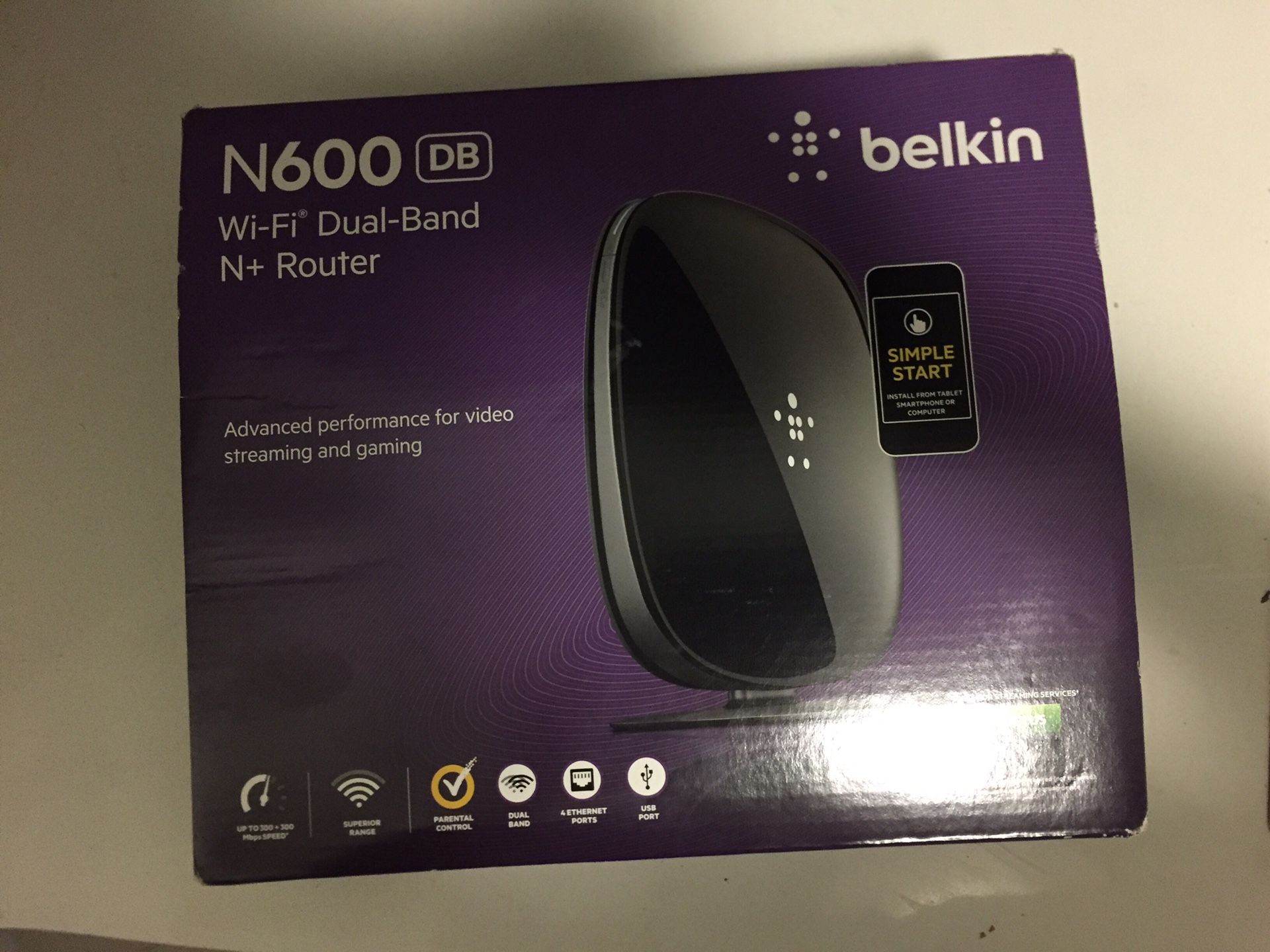 Belkin N600 Wifi Router