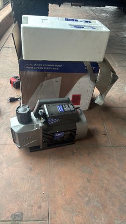 DUAL S TAGE VACUUM PUMP