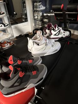 Jordan 4 Infrared Oreo PSG $250 Each