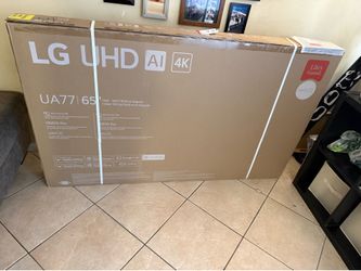 65 inch LG TV (UHD) (AI) (4k)