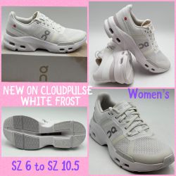 NEW ON CLOUDPULSE  Sneakers & Athletic Shoes  Women  WHITE FROST SZ 6 to SZ 10.5