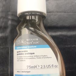 Winsor & Newton Watercolor Medium, Gum Arabic 2.53 Fl Oz , New