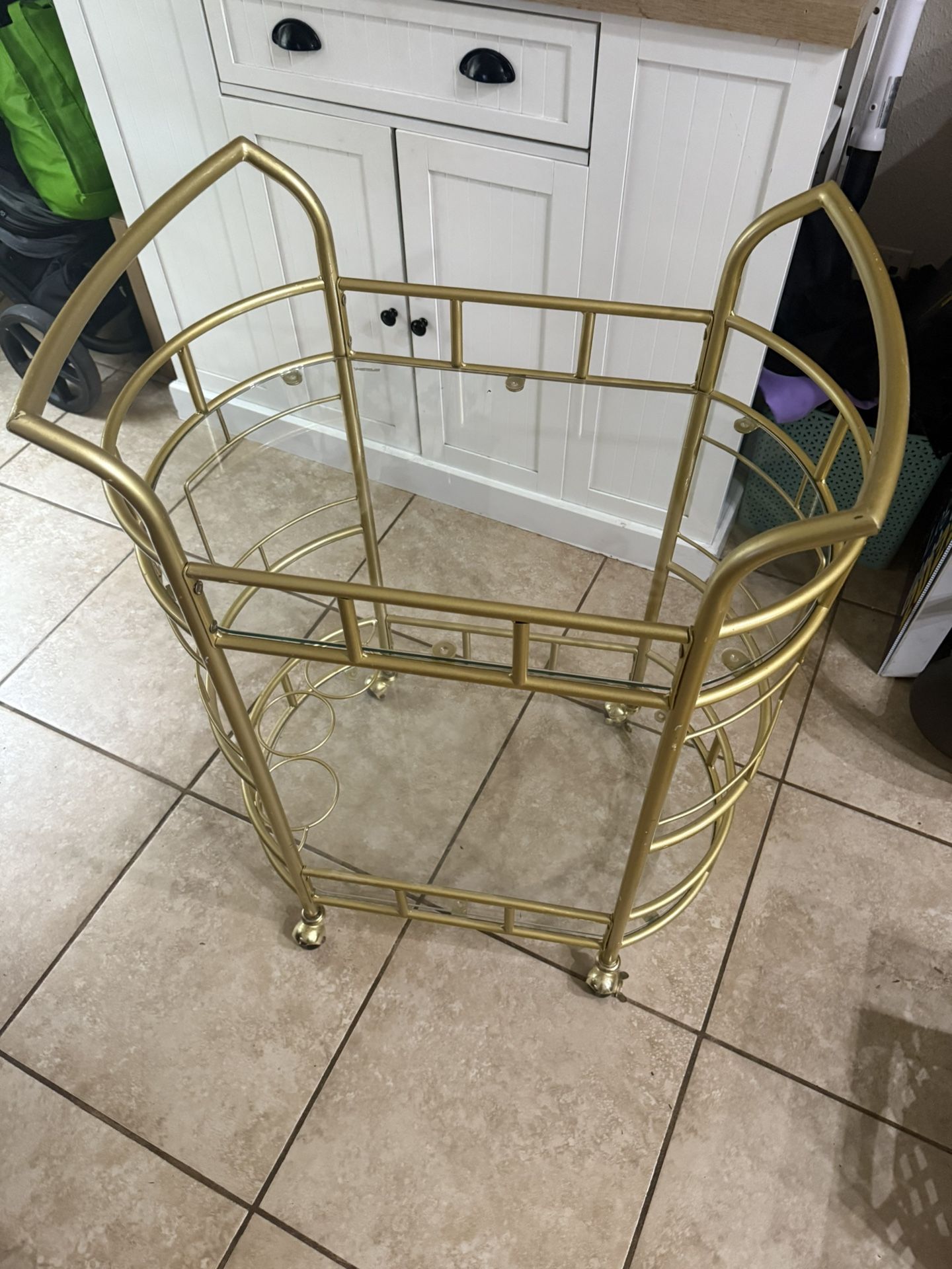 Gold Bar Cart