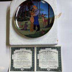 Disney Pocahontas  Collector Plate