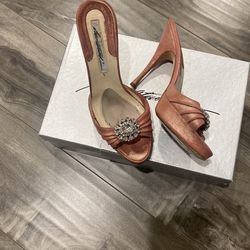 BRIAN ATWOOD ROSE slingbacks Size 36