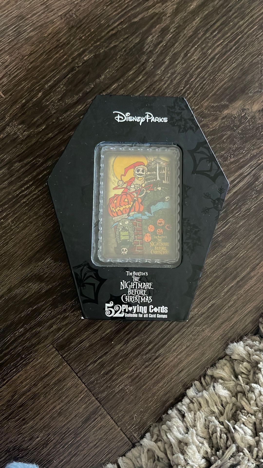 Disneyland Nightmare Before Christmas Deck Of Card