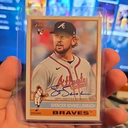 2025 Heritage Certified Autograph - Spencer Schwellenbch ROOKIE