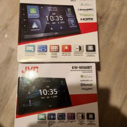 New Jvc Apple Car Play Wire Less Is 340  And Other M560 Model Is 