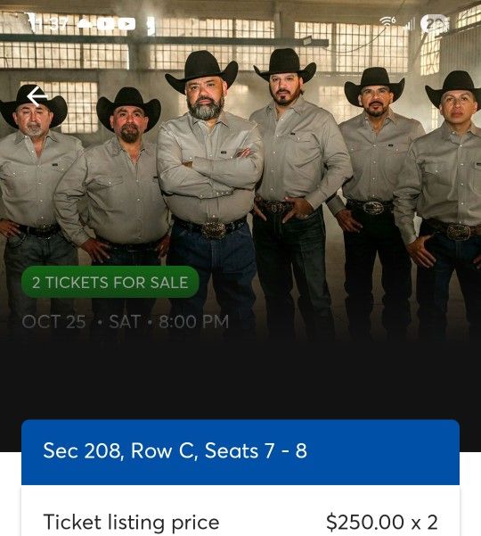 Concert Tickets For Sale INTOCABLE