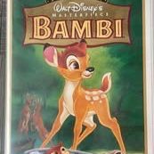 VHS Tape Bambi - Excellent Condition