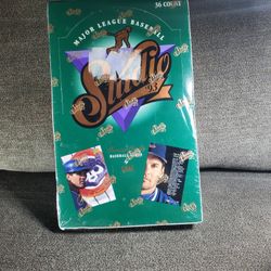 1993 Leaf Donruss Studio Baseball Cards Sealed Box