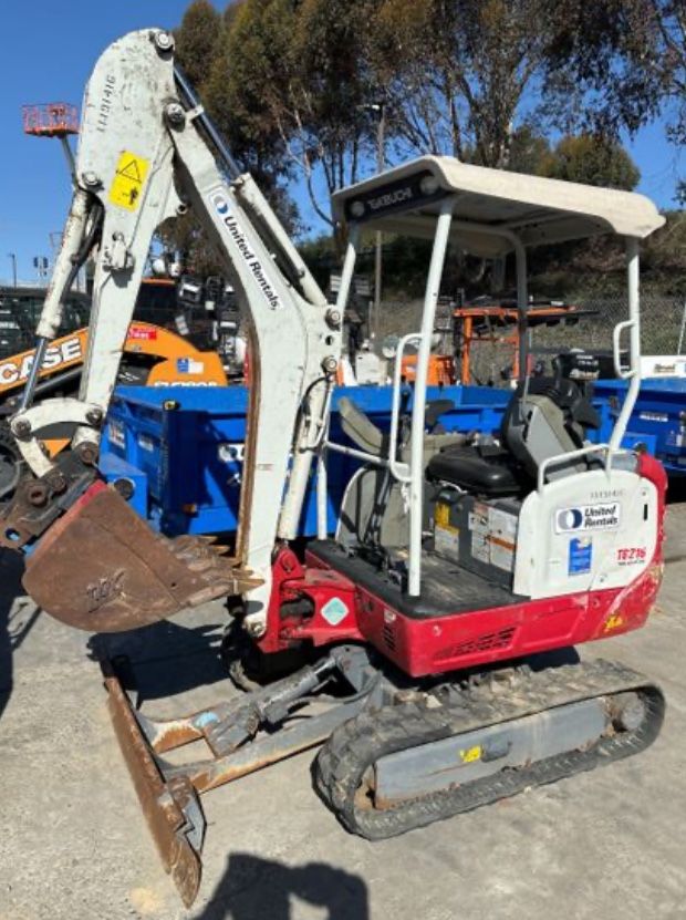 2021 Takeuchi TB216 - 3,900 # Mini Excavator