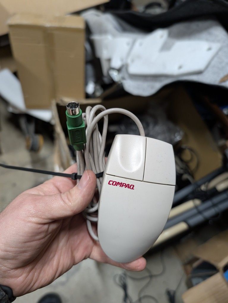 Computer mouse ps/2 USB ball