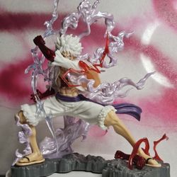 Monkey D. Luffy (Gear 5 -Niko) w/ Lightning (One Piece)