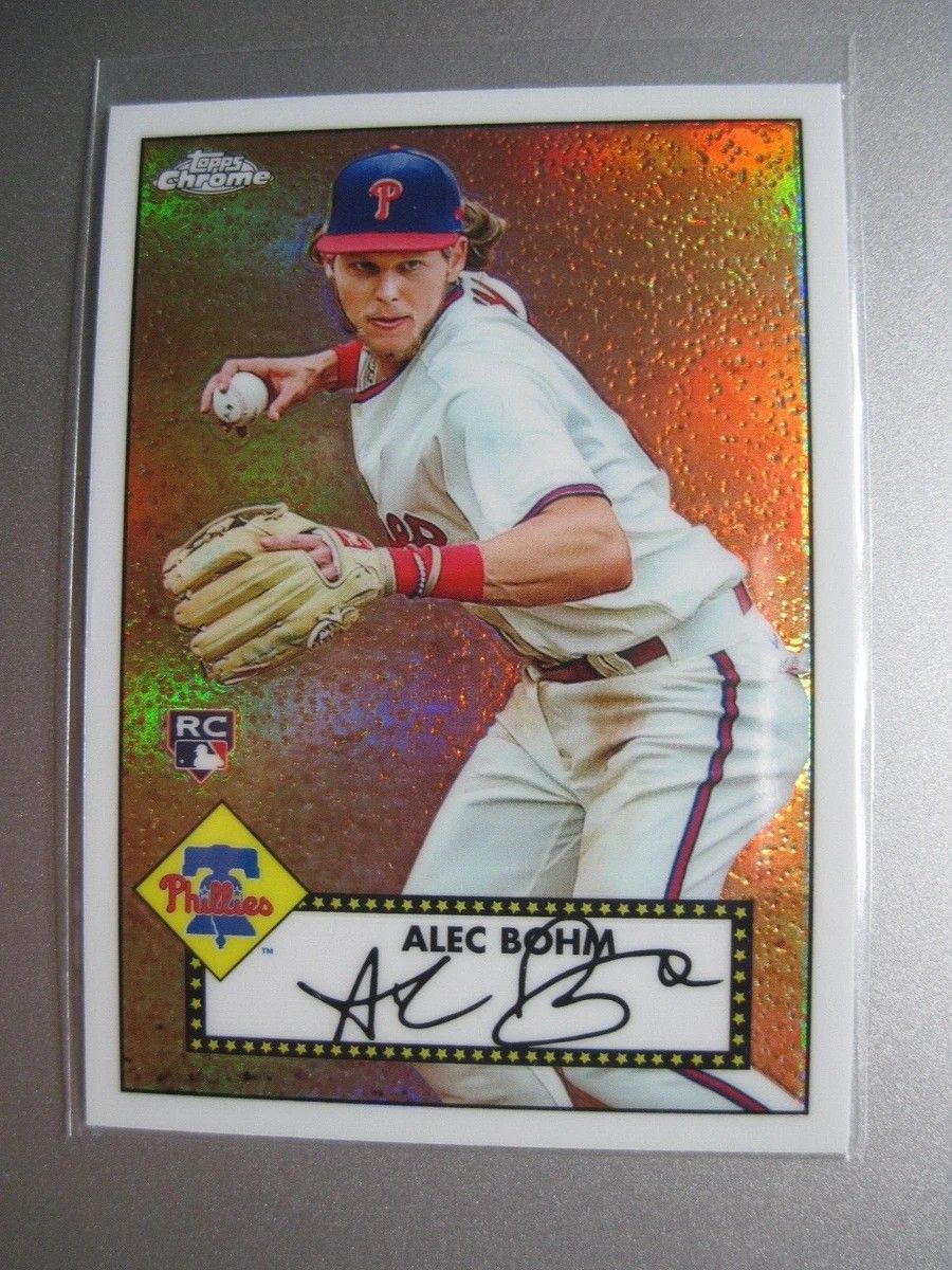 Alec Bohm Topps Chrome
