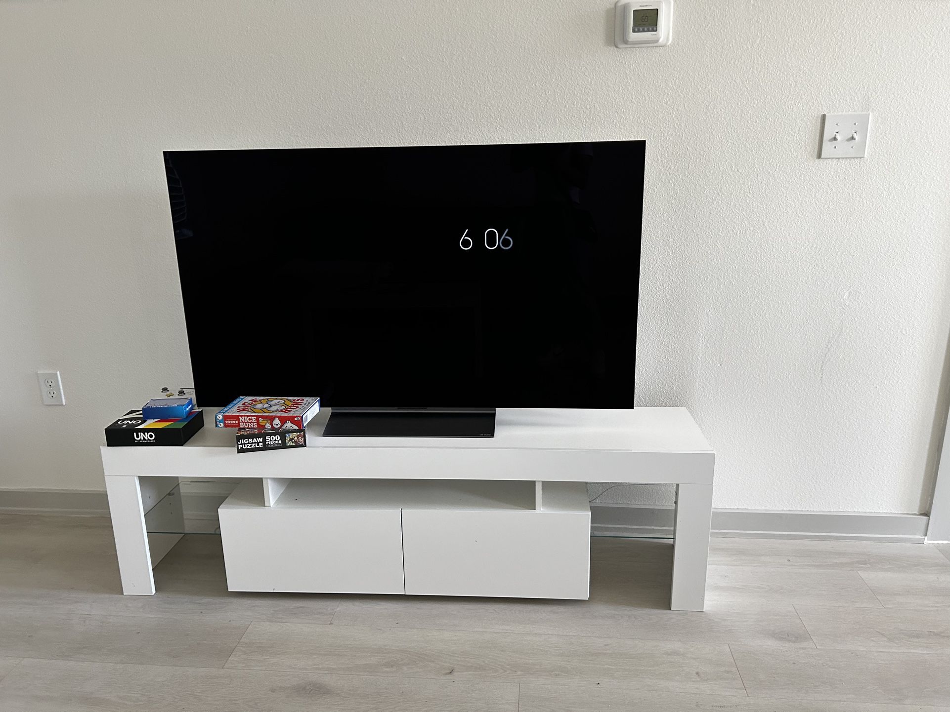 LG OLED 55” Tv And Stand 