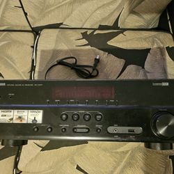  Yamaha Receiver RX-V377 5.1 Channel Home Theater HDMI AV No Remote UNTESTED