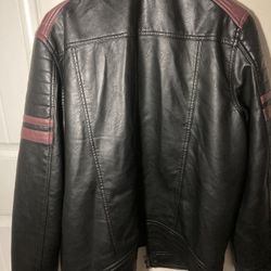 Authentice Men’s Vintage Distortion Bikers Leather Jacket 